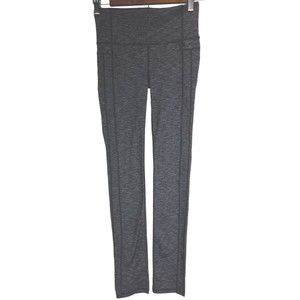 Athleta Chaturanga Legging Pants XS High Rise Heathered Gray Style 305922